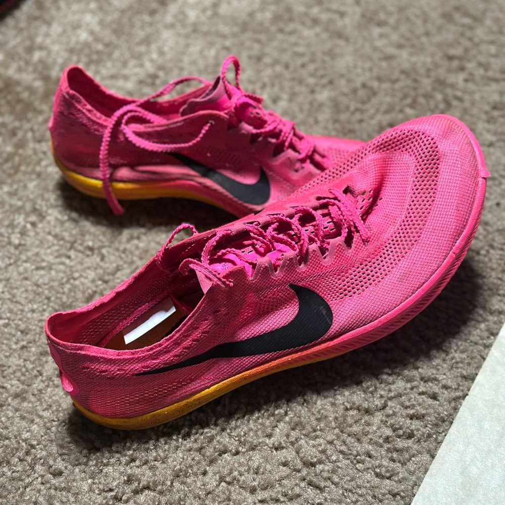Nike ZoomX Dragonfly Mens 10 Pink/Orange Track & Field Spikes
